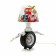 Watch with backlight "Robot" Children's desktop, smooth move, on AA batteries