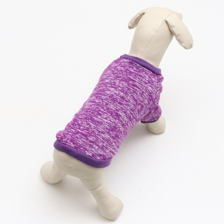 Melange sweater, size L (DS 27, Osh 31, OG 40 cm), purple-2