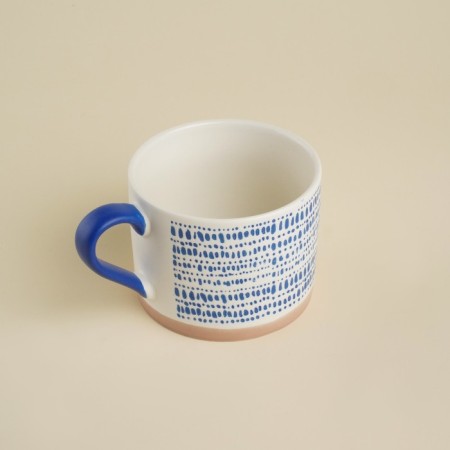 Porcelain mug SL Home "Scandy", 450 ml, white color-2