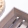 Packing box, 20x20x4 cm, without a lid, spruce