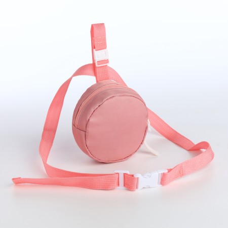 Board children's belt on the zipper "chosen", the color is pink