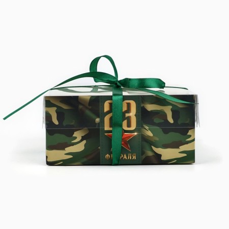 Capcake box "Real Hero", 16 × 16 × 7.5 cm-2