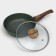 Forest frying pan "Forest", D = 22 cm, glass cover, removable handle, anti -stick coating