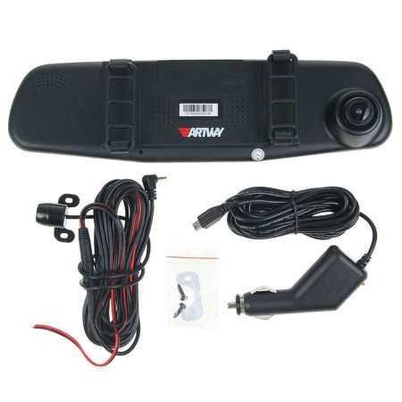 DVR ARTWAY AV-601, two cameras, 4.3 "TFT, review 120 °/90 °, 1440x1080 HD-6