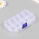 Tool for installation of eyelets 14.5x5 cm + eyelets 50 pcs 9.5 mm + box 9.7x17x2.1 cm