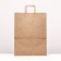 Paper package, flat handle Kraft 32 x 17 x 43 cm, 90 g/m²