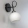 Sconces Citilux "Stephen" CL141411, 12x25.5 cm, 1x75W, e27, black color