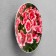 Decorative plate "Flowers", D = 17.5 cm