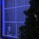 Garland "Curtain" 2 × 9 m, IP44, UMS, dark thread, 1800 LED, Blue glow, 220 V