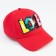 Cap for the girl Minaku "Love" color red, rr 52