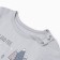 T -shirt for a boy, gray color, height 74 cm