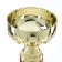 Cup 076C, award figure, gold, plastic stand, 19 x 7 x 6.5 cm.
