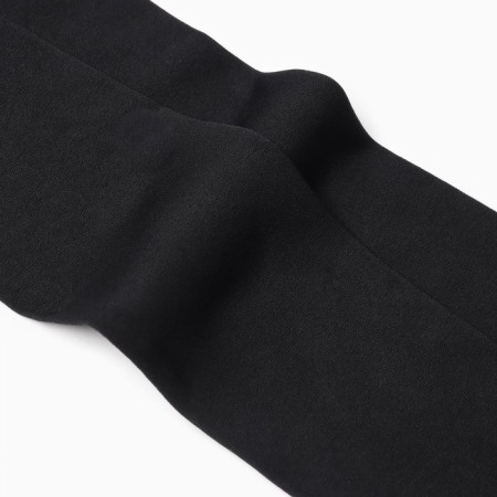 Pantyhose children's microfibers with fleece inside, color black, height 134-146 cm (9-11 years)-1