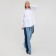 Women's shirt Minaku: Casual Collection Color White, Rr. 50