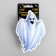 LED toy "Ghost" 8 × 11.5 cm, batteries AG13x3, glow of multi