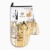 Mittens-Poskatka "New Year deer" 20x28cm, sarzha, 100% x/l, Vatin 250g/m2