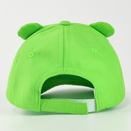 Baby cap for a boy with eyes "Frog", rr. 48-50-4