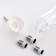 Drill for animals, 750 ml, fastening-spring, and two interchangeable filters, white