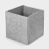 Anime organizer for storage, 30 × 30 × 30 cm, 24 l, gray