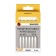 A set of wax pencils Encor 3687, white, 12 x 120 mm, 6 pcs.