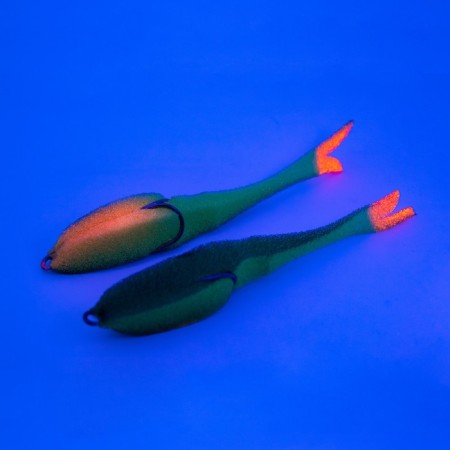 Foamen fish yaman devious minnow on a double, 135 mm, color 19 UV, 5 pcs.-1