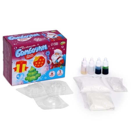 New Year's set for creativity. Do -it -yourself bombs for baths “New Year! New Year's joy "-4