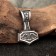Slavic amulet "Hammer Torah", 13 g, 20x33 mm