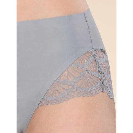 Women's panties, size 48, gray color-2