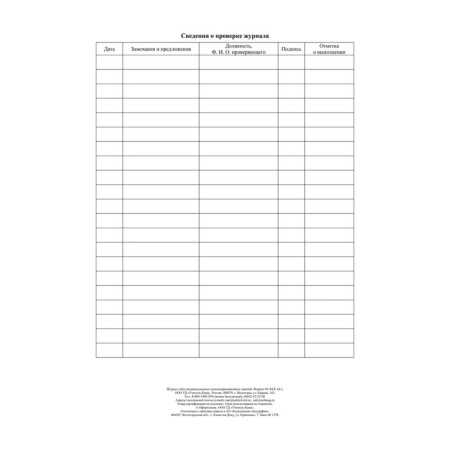 Magazine. Journal of accounting for individual psychocorrectional classes KZh-894-3