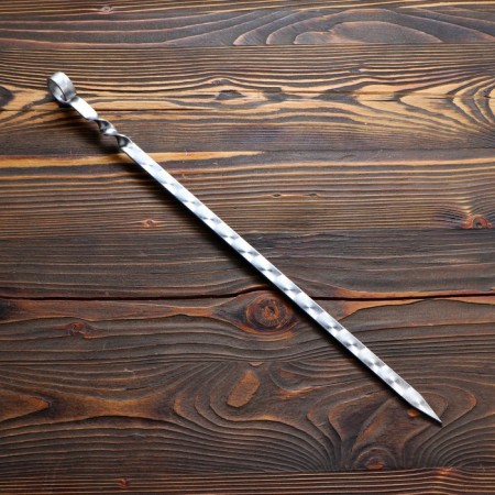 Uzbek shampoo with a handle -ring, working length - 40 cm, width - 14 mm, thickness - 3 mm-1