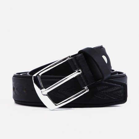 Building belt, width 2.5 cm, screw, buckle metal, black color
