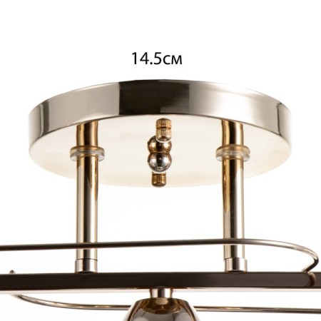 Akvil chandelier 3he27 40W gold 45x15x22 cm Bayerlux-6