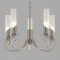 Banci chandelier, 5x60W E14, Nickel color