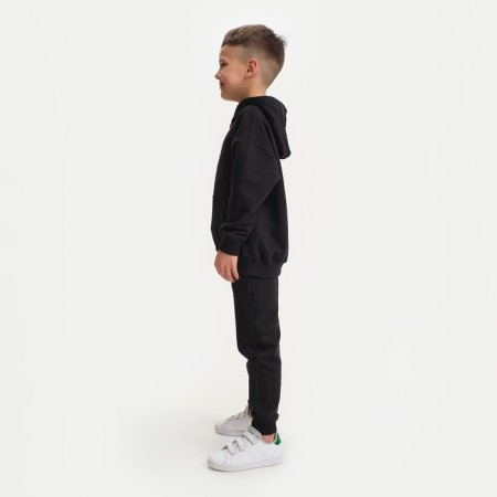 Kid for children (hoodies, trousers) KAFTAN "BASIC Line", size 28 (86-92), black color-2
