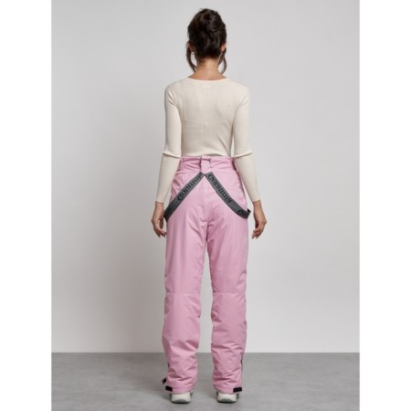 Semi -combinezone Ski Drapeted Feminine, size 46, pink color-7