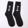 Socks male terry, dark gray color, size 25-27