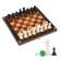 Chess figures, plastic, King H-6.2 cm, pawn H-3 cm