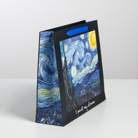 Gift Laminated horizontal package, packaging, I Paint My Dream, M 30 x 26 x 9 cm-1