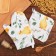 Set of Duckling kitchen shade: mittens 20x27 cm, take 19x19 cm, 100% cotton