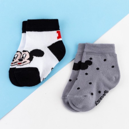 Set of socks Mickey Mouse, 2 pairs, 10-12 cm