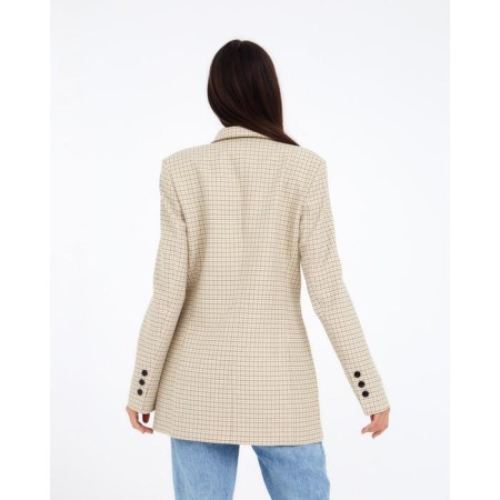 Jacket female double -breasted mist p. 46, beige-4