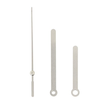 A set of 3 arrows for 55/75/77 mm watches, packing 10 pcs, silver