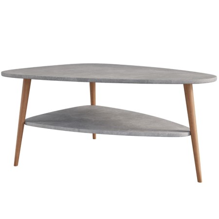 TRIO CHONE table, 900 × 675 × 418 mm, color concrete-1