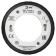 OL39 BK 1x15W lamp GX53 IP20 Black 8.2x8.2x6 cm
