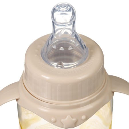 Bottle for feeding "M&B", 250 ml cylinder, with handles-6