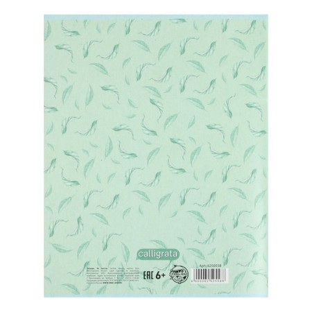 A notebook of 96 sheets in Calligrata "Minimalism", covered cardboard, block offset, mix-5