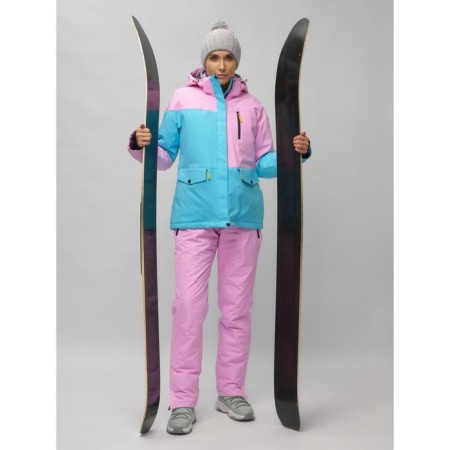 Ski suit, size 42, purple color