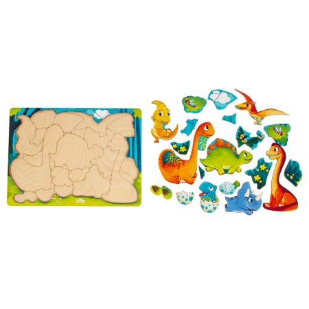 Puzzle "Walk with dinosaurs"-6