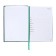 Dated diary 2024, A5, 176 sheets, Attomex.lancaster, Balakron cover, Lasse, Block 70 g/m2, Green