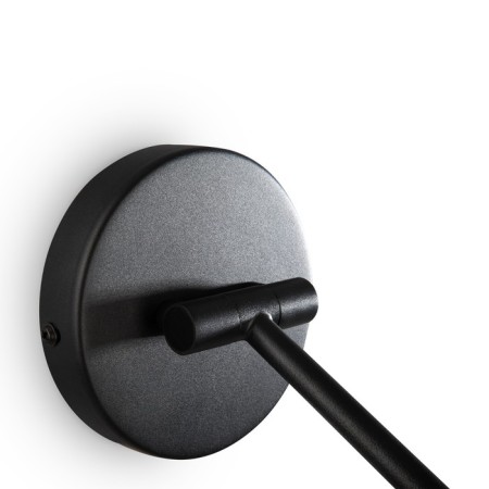 Wall lamp 35W, 1xgu10, 14x12 cm, black-4